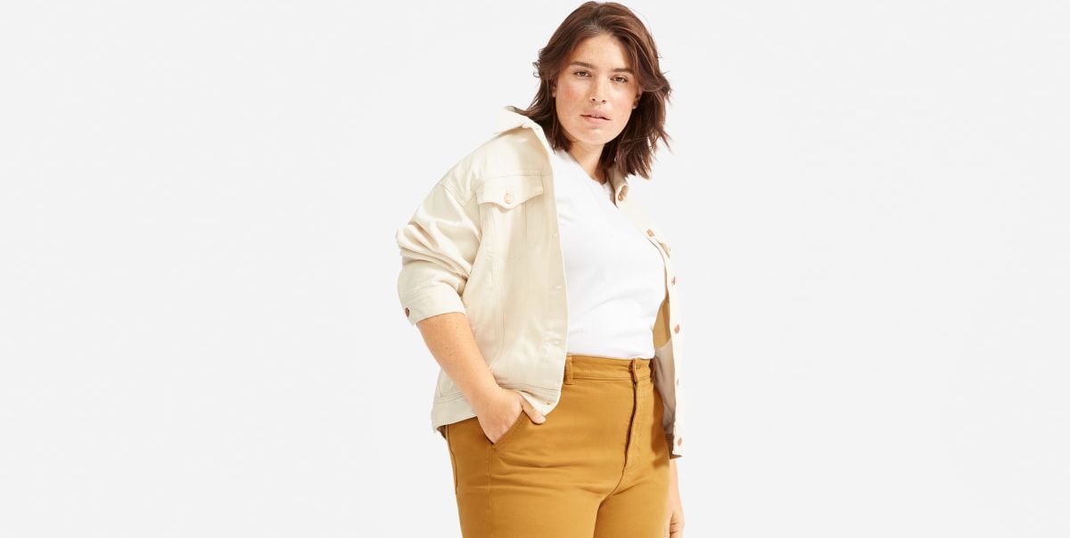 Everlane's Straight Leg Crop Pants Are On Sale Today